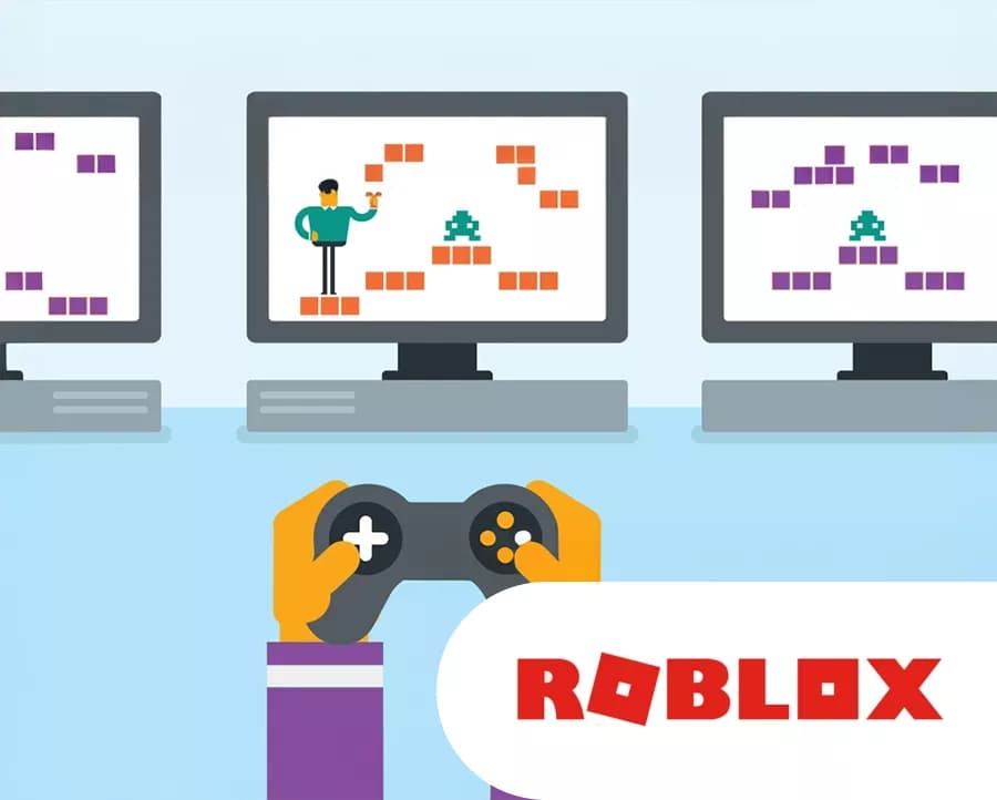 Online course - Young game developer in ROBLOX (5 meetings)